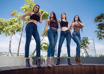 Women's clothes: Colombian Jeans, Pants - Push up