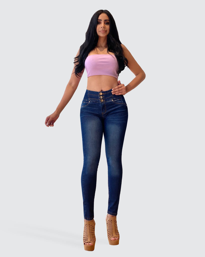 Colombian Jeans, skinny fit and high waist